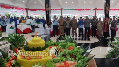 May Day, Pemkab Jombang Gelar Tasyakuran Dan Halal Bihalal Bersama Unsur Tripartit