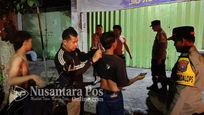Polisi Amankan 14 Remaja Dan Miras Saat Operasi Cipta Kondisi di Jombang