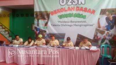 Disdikbud Jombang Gelar O2SN SD Tingkat Kabupaten
