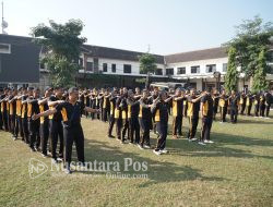 Jaga Kebugaran Tubuh, Personil Polres Jombang Healing Melalui Olah Raga Bersama