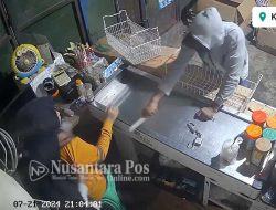 Polisi Buru Perampok Toko Frozen Food Bersajam di Talunkidul Jombang