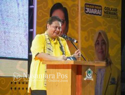 Airlangga Hartarto Mundur Dari Jabatan Ketum Golkar, Ada Apa ?