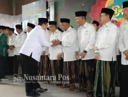 Hadiri Pelantikan PCNU, Ini Pesan Pj Bupati Jombang