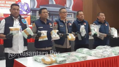 Polres Sidoarjo Gagalkan Peredaran 30 Kg Sabu Jaringan Internasional