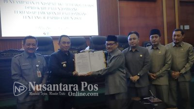 PAPBD Jombang 2024 Disahkan Rp 3.274.561.265.920