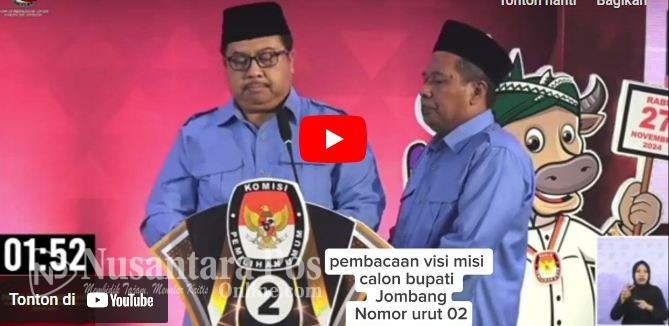 Vidio : Debat Publik Kedua Pilbup Jombang 2024
