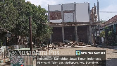 Ruwet, Tinggal 2 Hari Lagi Progres Proyek SDN Madiopuro Jombang Baru Capai 60 %
