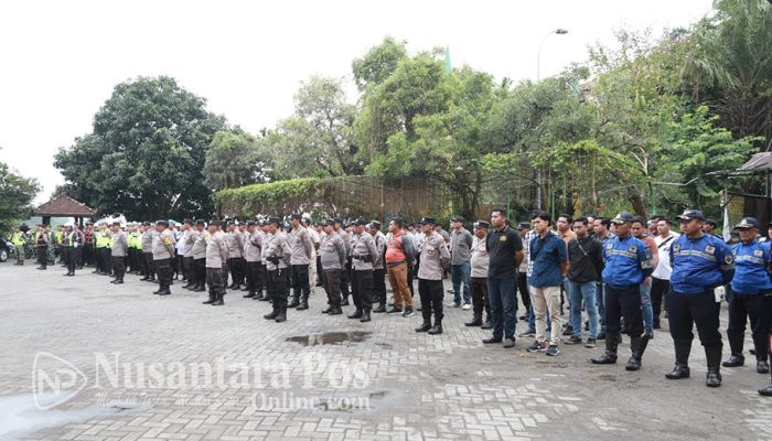 Amankan Debat Publik Kedua Pilkada 2024, Polres Jombang Siagakan Ratusan Personil