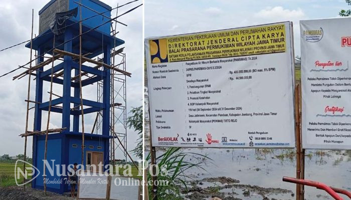 Program Pamsimas Bantu Warga Jatimlerek Jombang Peroleh Air Bersih