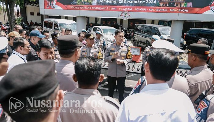 Antisipasi Penyalahgunaan, Kapolres Jombang Periksa 92 Senpi Anggotanya