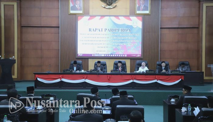 Rapat Paripurna DPRD Jombang Tetapkan Warsubi-Salmanudin Sebagai Bupati dan Wakil Bupati Terpilih