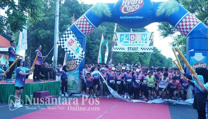 Pj Bupati Jombang Lepas Peserta Oxy Fun Run 2025