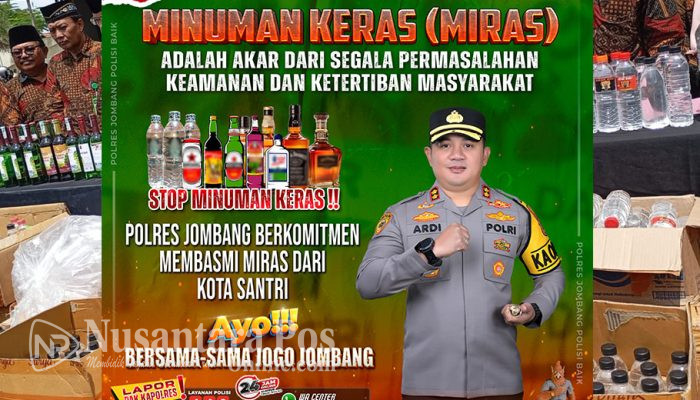 Polisi Gerebek Home Industri Arak Putih Beromzet Rp 1 Miliar di Jombang