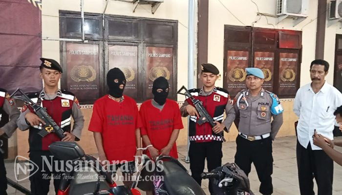 Maling Motor, Kakak Beradik Asal Surabaya Ditangkap di Sampang