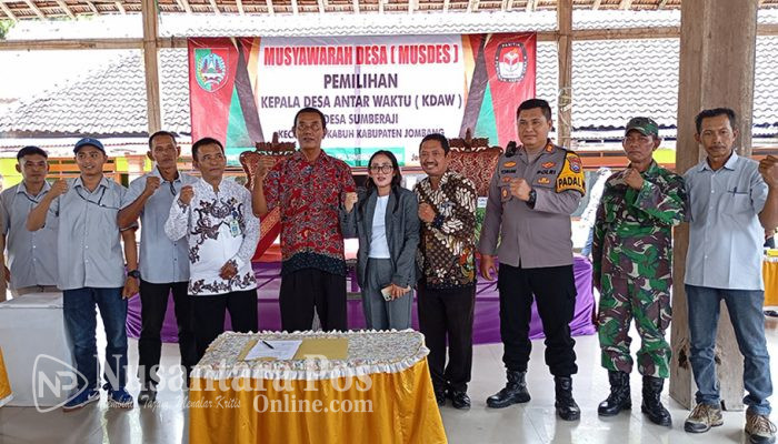 Desa Sumberaji Jombang Sukses Gelar Pilkades Antar Waktu, Septia Adek Pratama Menang Talak