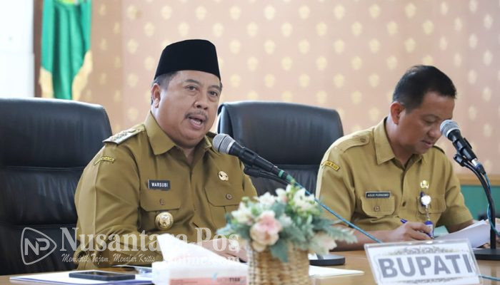 Pimpin rapat dinas perdana, Bupati Jombang tekankan target kinerja-sinergi antar OPD