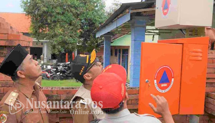 Pemkab Mojokerto resmikan Early warning system peringatan banjir di Tempruan Sooko
