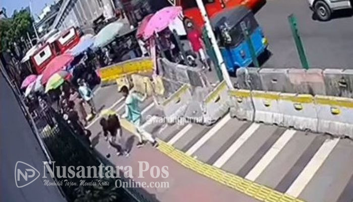 Pelaku Penodongan Dan Pembacokan di Stasiun Tanah Abang Yang Viral Ditangkap