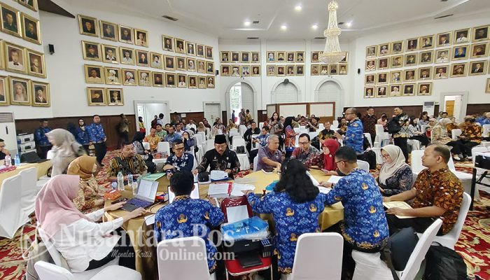 Gercap pembangunan SR, Pemkab Jombang Mengikuti Desk Bersama Kemensos RI
