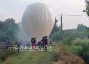 Polisi amankan 6 balon udara di Jogoroto Jombang saat akan diterbangkan