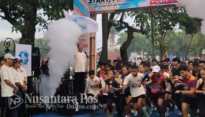 Ribuan Peserta Semarakkan Forkopimda Cotton Run Bersama Gekrafs