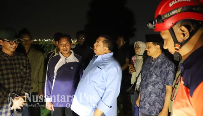 Tinjau Tanggul Jebol di Pucangsimo, Bupati Jombang Gercap Instruksikan Perbaikan