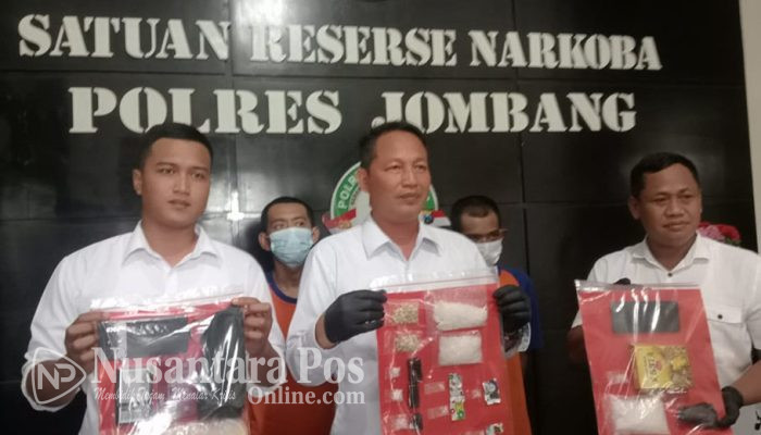 Polres Jombang Ungkap Dua Kasus Peredaran Narkoba