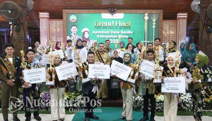 Bupati Arief Rohman : Duta GenRe Blora Diharapkan Dapat Jadi Contoh Remaja