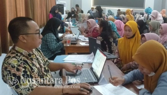 Disdikbud Jombang Gelar Kegiatan Validasi Data BOSP Jenjang SD