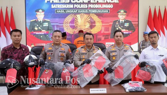 Polres Probolinggo Tangkap Ayah dan Anak Tersangka Pembunuhan di Kios Binsin Sukapura