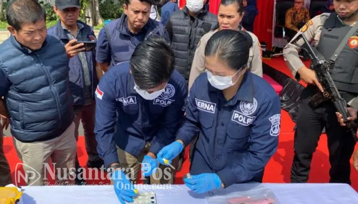 Polrestabes Surabaya Gagalkan Peredaran 84,7 Kilogram Sabu, Empat Orang Ditangkap