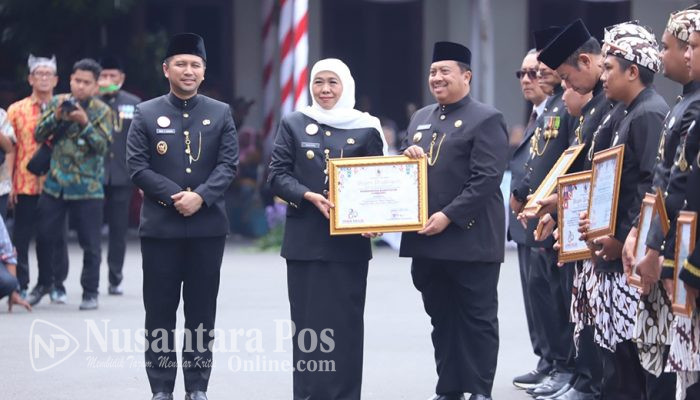 Jombang Sabet Juara III Penyelenggaraan Nama Rupabumi di Hari Jadi Ke-80 Provinsi Jatim