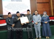 Pemkab Dan DPRD Jombang Sahkan Dua Ranperda Menjadi Perda