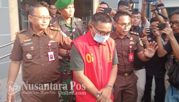 Sujono Sekertaris Diskominfo Nganjuk Ditahan Terkat Suap Proyek Jaringan Internet FO