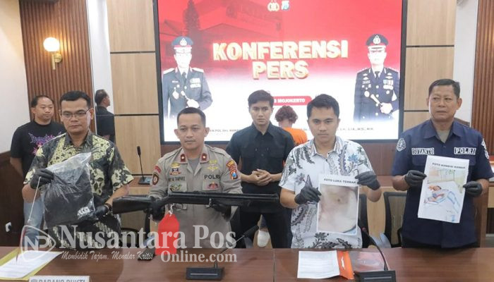 Ditolak Rujuk Dengan Mantan Istri, Pria di Mojokerto Tembak Mantan Mertua