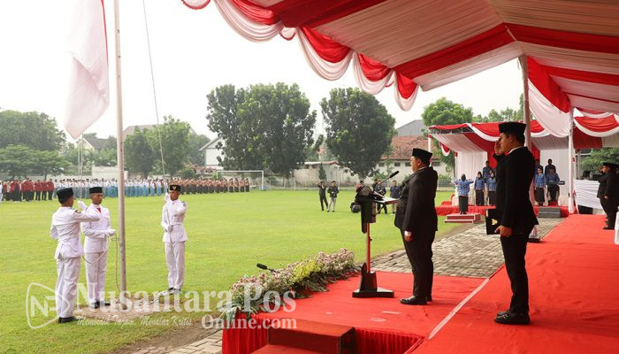 Hari Sumpah Pemuda ke-97 : Pemkab Jombang Gelar Upacara Bendera