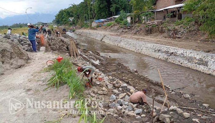 Proyek Plengsengan BBWS Brantas di Jombang Sarat Penyimpangan