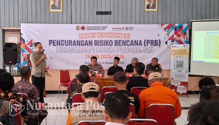 Pemkab Magelang Siapkan Antisipatif Hadapi Risiko Bencana Musim Hujan