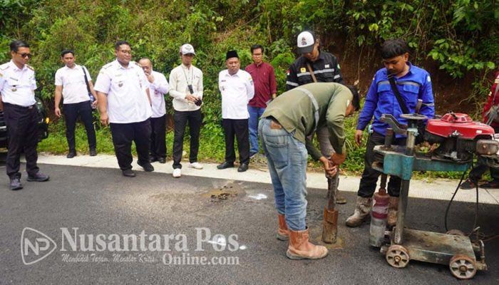 Wabup Jombang Tinjau Proyek Jalan
