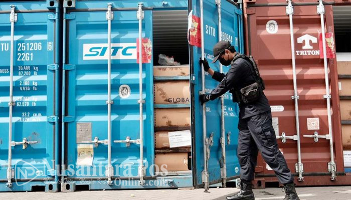 Kemenkeu-Polri Ungkap Pelanggaran 87 kontainer Ekspor Produk Turunan CPO