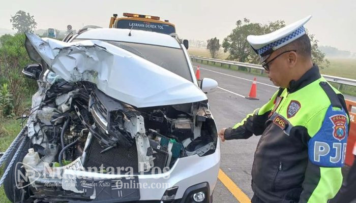 Tiga Kendaraan Kecelakaan Beruntun di Tol Jombang, 1 Orang Tewas