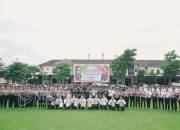 Kapolres Jombang Pimpin Upacara Penganugerahan Tanda Kehormatan Satyalancana Pengabdian Bagi Personel Polri