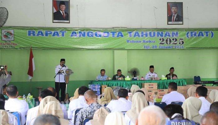 RAT KP-RI Sejahtera, Bapati Warsubi : Koperasi Sejahtera Jadi Pilar Kesejahteraan ASN Jombang