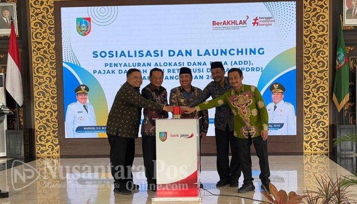 Pemkab Jombang Launching Penyaluran ADD dan PDRD 2026