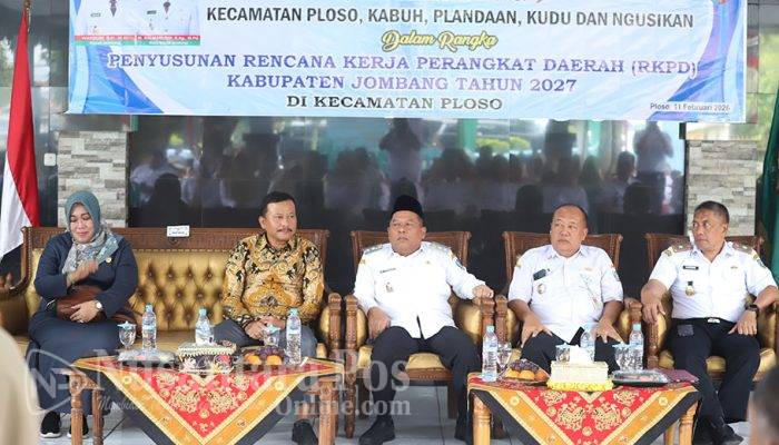 Perkuat Sinergi Sektor Primer dan Industri, Pemkab Jombang Gelar Musrembang RKPD 2027 di Kecamatan Ploso