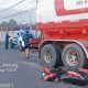 Pemotor Wanita Tewas Usaia Terlindas Truk Tangki di Embong Miring Denanyar Jombang