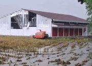 Bangunan KDMP di Kedungrejo Jombang Rusak Diterjang Angin Kencang