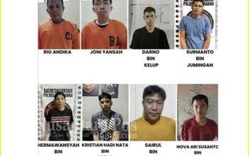 Polda Lampung : 8 Tahanan Kabur Dari Sel Polres Way Kanan Sudah Ditangkap