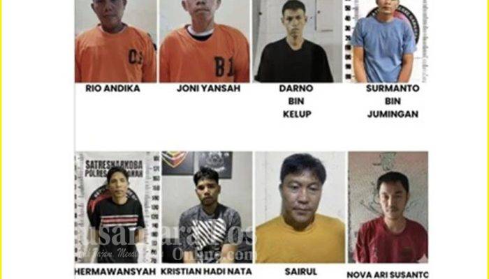 Polda Lampung : 8 Tahanan Kabur Dari Sel Polres Way Kanan Sudah Ditangkap