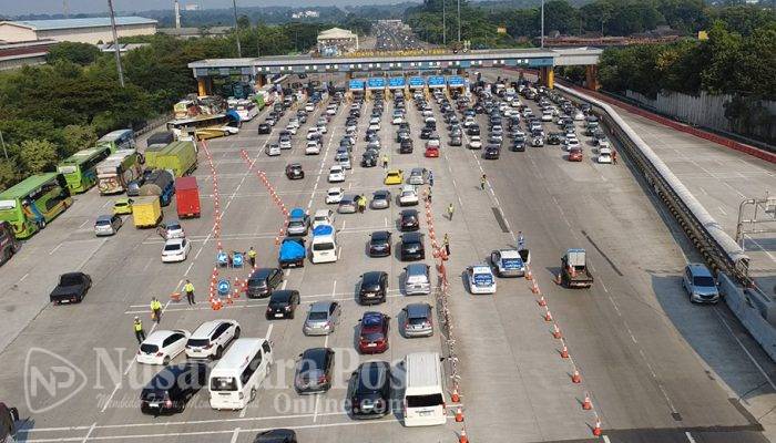 One Way Tahap Pertama Mulai Berlaku di Tol Trans Jawa KM 70 – KM 263 Pejagan-Pemalang
